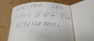 Kurtyna airbag boczna prawa BMW I E87 85913287802L 8