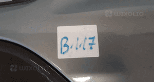 Zderzak przód przedni ford focus MK.2 2 ii lift fl halogeny M8 błękitny 2