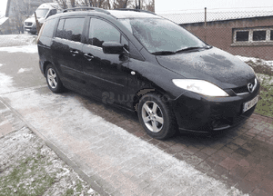 Mazda 5 05-10 Dach kompletny relingi szyba szyby boczna błotnik 6