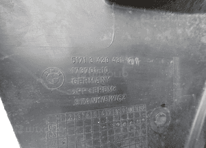 Nadkole lewy przód bmw X3 E83 51713420431 3