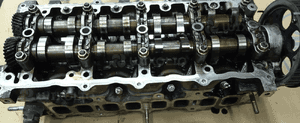 Opel Astra Meriva 1.7 CDTI głowica silnika wałki Z17DTH 1