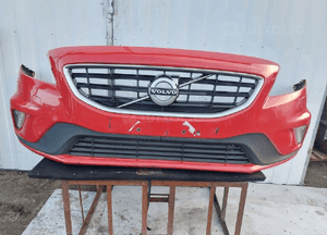 Volvo V40 ii zderzak przód przedni kompletny xenon spryski atrapa 1