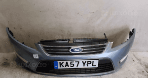 Zderzak przód przedni ford mondeo MK.4 4 iv 86 grill błękitny halogeny 2