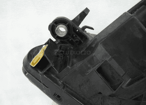 Vw golf viii 8 cała led lampa przednia prawa przód 9