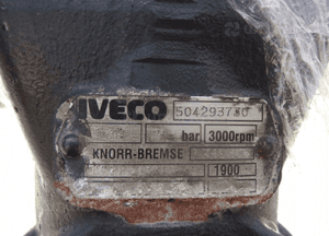 IVECO STRALIS CURSOR KOMPRESOR POWIETRZA 504293730 3