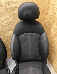 MINI R60 COUNTRYMAN FOTELE GRZANE PÓŁ SKÓRA KANAPY UK WERSJA 5 OSOBOWA 13