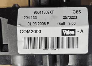 Citroen C5 I II 02-08 panel przełącznik pod kierownicę taśma  96611307XT  96605635XT 96611302XT 8