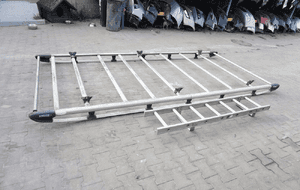 Bagażnik dachowy aluminiowy L2H2 fiat ducato iii 3 1