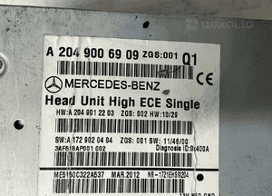 Radio Nawigacja Mercedes W204 Lift a2049006909 9