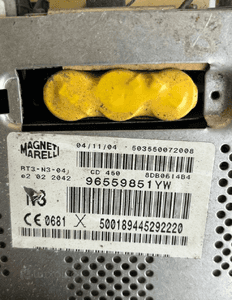Radio peugeot 407 96559851YW org fv 3