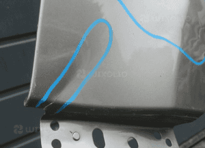 Błotnik przedni przód prawy range rover sport ii 2 lift L494 2017-2022 11