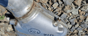 Mercedes W213 W205 tłumik wydech A2134912901 9