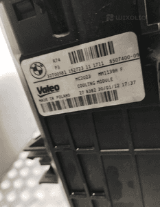 Bmw F20 F30 chlodnice wentylator 2.0D 8507400 14