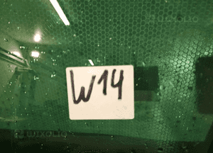 Drzwi tył tylne lewe citroen C4 2 gen. ezrc srebrne 5D 5 drzwi hb 2