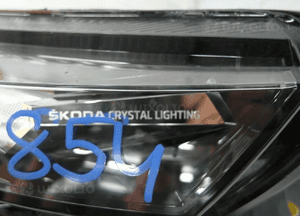 Skoda kamiq full led lampa przednia lewa 4