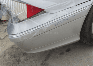 MERCEDES C 203 listwa zderzaka chrom PRAWY TYŁ kolory 2