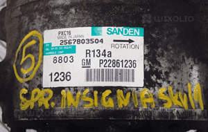 SPRĘŻARKA KLIMATYZACJI OPEL INSIGNIA 2.0 P22861236 DOSTĘPNE 6 SZTUK 8