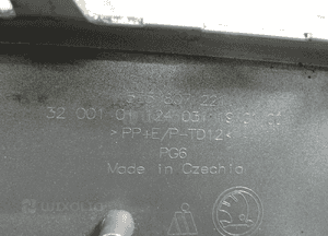 Skoda octavia iv 5E3 zderzak przedni przód pod pdc 6