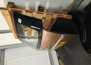 Klapa tył tylna bagażnika do opel zafira b 2 ii Z41E brąz brązowa 3