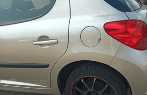 Peugeot 207 błotnik tył tylny prawy  ETSC HB 5D 3