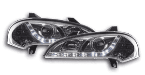 Lampy Reflektory OPEL TIGRA 94-00 DAYLIGHT CHROME 1