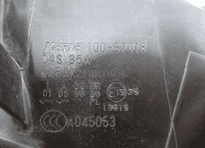 Mitsubishi pajero iv 07- lampa prawa przód przednia xenon 100-67018 11