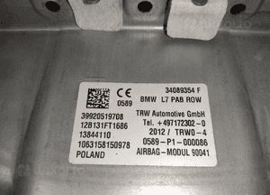 BMW 3 F30 F31 F32 F20 AIRBAG PASAŻERA PODUSZKA POWIETRZNA ORYG SPRAWNA 11
