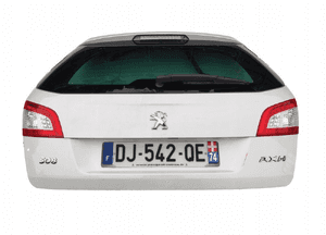 Klapa tył tylna pokrywa bagażnika szyba elektryczna peugeot 508 i kombi 10- 1