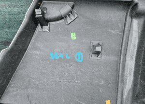 Boczek Tapicerka Bagaznika Lewy Prawy Ciemny Soul Audi A4 B6 B7 Kombi Avant 18