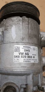 Sprężarka pompa klimatyzacji VW Tiguan 2.0 TDI 5K0820803H 6