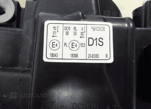 Lampa prawa przód bmw 3 20-e083 tyc 8