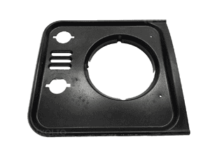 Ramka osłona maskownica lampy prawa land rover defender DHH100780 1999-2014 1