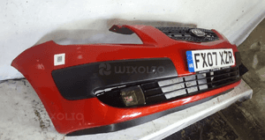 Zderzak przód przedni do kia rio ii 2 czerwony halogeny 4