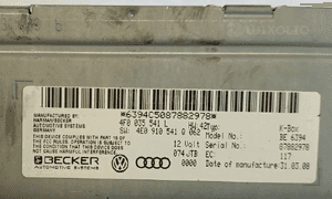 Audi A6 C6 tuner radia 4F0035541 4F0035541L 5