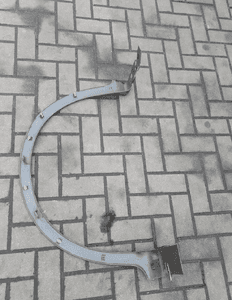 Listwa poszerzenia nadkoli błotnika przód lewa przednia Honda Civic VIII UFO 3