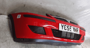 Zderzak przód przedni opel corsa c lift fl czerwony Y547 4