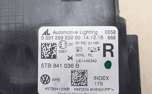 Lampa prawa full led vw touran 15- 5TB941036B led 3