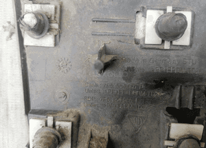 Listwa nakładka błotnika prawa Porsche Cayenne 2 II 7P5854960 3