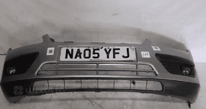 ) ZDERZAK PRZÓD PRZEDNI DO FORD FOCUS MK2 II 03 SREBRNY HALOGENY 1