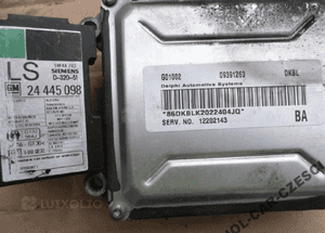 KOMPUTER SILNIKA IMMO OPEL 2.2 16V 09391263 RADOM 2