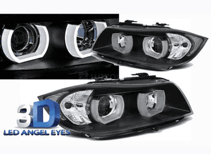 Lampy reflektory do bmw E90, E91 od 2005 do 2008 roku led 3D xenon 1