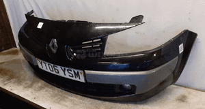 Zderzak przód przedni renualt megane 2 ii NV676 czarny halogeny 3