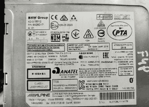 Nawigacja czytnik nawigacji bmw X1 F48 5A25D17 20- 5