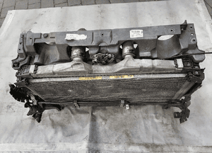 Pas przedni wzmocnienie chłodnice wentylator intercooler Citroen C5 III 9667037480 komplet 1