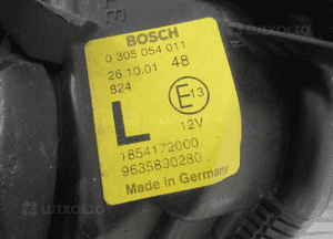 Halogen przeciwmgielny lewy peugeot 306 lift 1999-2002 10