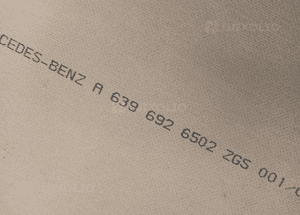 Tapicerka wygłuszenie boczek drzwi Mercedes Vito 639 A6396926502 2