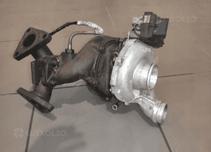 Mercedes OM642 3.0 cdi turbosprężarka turbo turbina nastawnik oryginał bdb 1