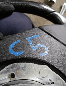 Kierownica oryginał oryginalna Citroen C5 III 96829216ZD 8