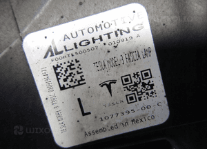 Tesla 3 iii halogen lampa światło drl led lewy 15