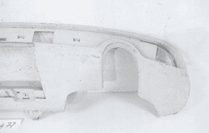 Audi Q5 8R0 s line 2008- dokładka spoiler dyfuzor zderzaka tył 8R0807833C 4